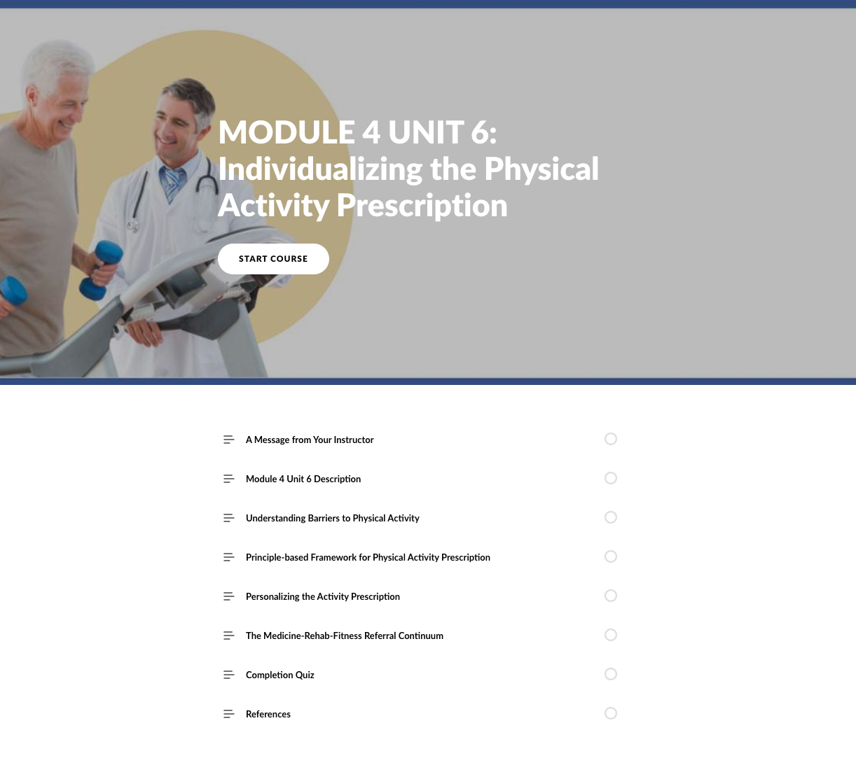 ACLM Lifestyle Medicine Residency Curriculum