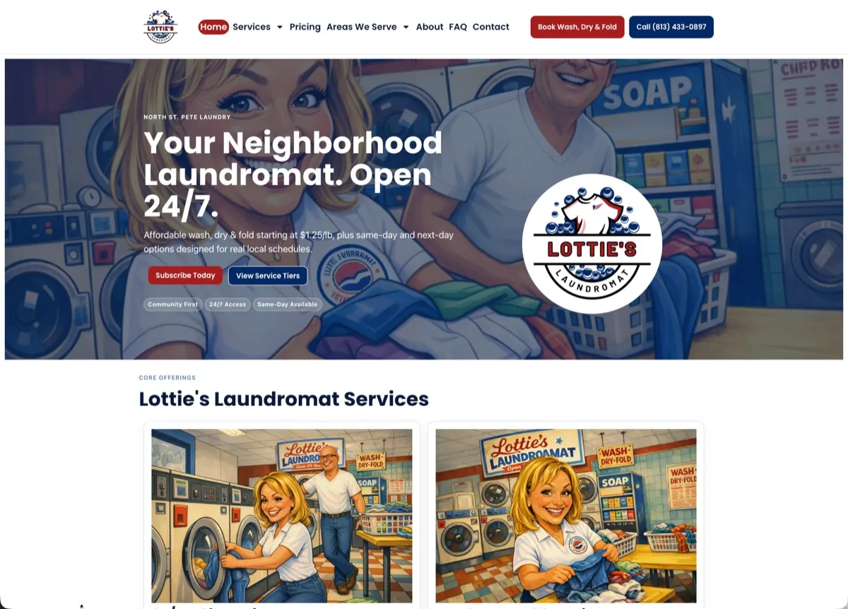 Lottie's Laundromat growth journey